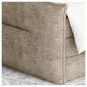 Postel boxspring ELMA hnědobéžová, 160x200 cm 6