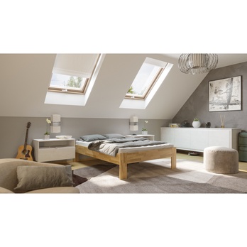 Postel ELODIE I dub olej, 120x200 cm 1