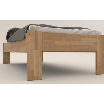Postel ELODIE I buk olej přírodní, 80x200 cm 4