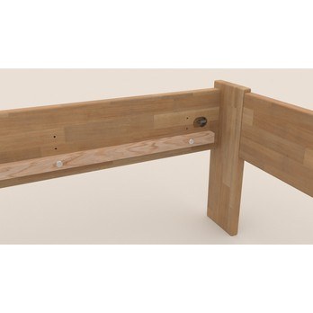 Postel ELODIE I buk olej přírodní, 80x200 cm 6