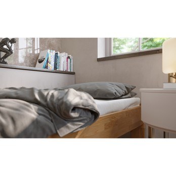 Postel ELODIE I dub olej světlý ořech, 90x200 cm 6