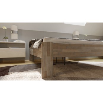 Postel ELODIE I buk olej šedá, 120x200 cm 4