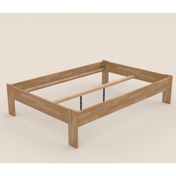 Postel ELODIE II buk olej přírodní, 140x200 cm 2