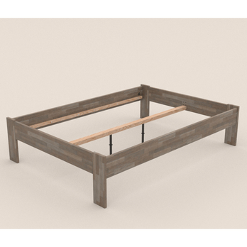 Postel ELODIE II buk olej šedá, 140x200 cm 2