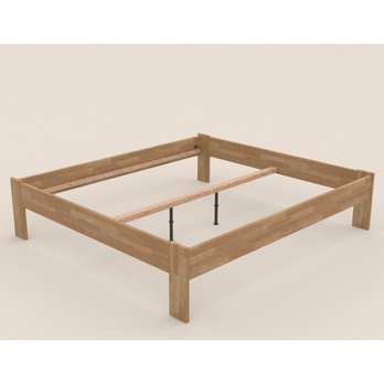 Postel ELODIE II buk olej přírodní, 160x200 cm 2