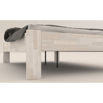 Postel ELODIE II buk olej bílá, 140x200 cm 3