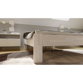 Postel ELODIE II buk olej bílá, 140x200 cm 5