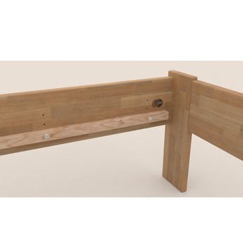 Postel ELODIE II dub olej, 140x200 cm 5