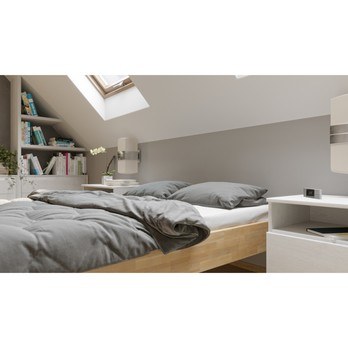 Postel ELODIE II dub olej, 140x200 cm 7