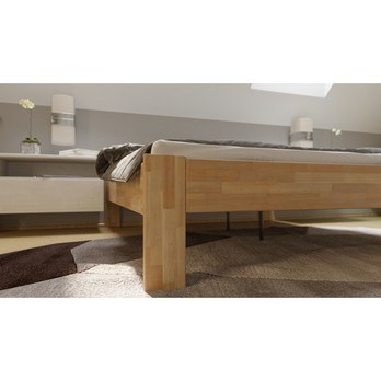 Postel ELODIE II buk olej přírodní, 160x200 cm 6