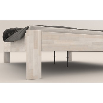 Postel ELODIE II buk olej bílá, 160x200 cm 3