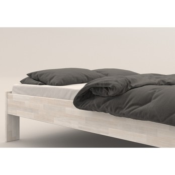 Postel ELODIE II buk olej bílá, 160x200 cm 4