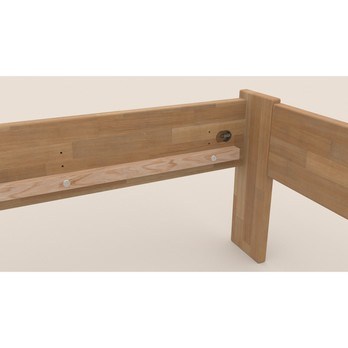 Postel ELODIE II buk olej přírodní, 180x200 cm 5