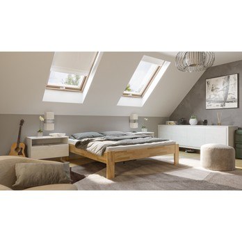 Postel ELODIE II dub olej, 180x200 cm 1