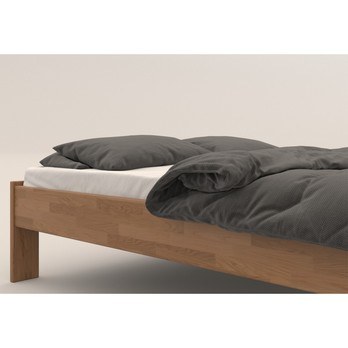 Postel ELODIE II dub olej světlý ořech, 180x200 cm 4