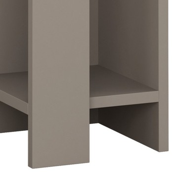 Noční stolek ELOS světlá káva, pravé provedení 2