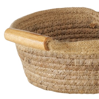 Úložný koš ELOWEN 25x9 cm, banánový list 1