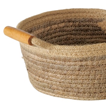 Úložný koš ELOWEN 32x12 cm, banánový list 1