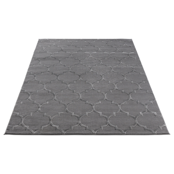 Koberec ELSHER GREY šedá, 80x150 cm 2