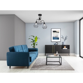 Koberec ELSHER GREY šedá, 80x150 cm 3