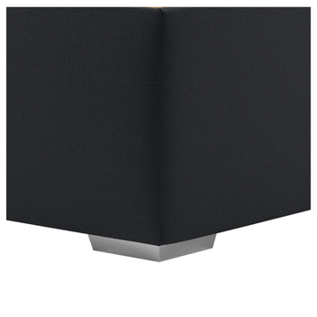 Postel s roštem ELZA antracitová, 180x200 cm 4