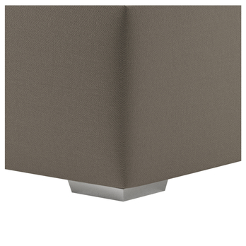 Postel s roštem ELZA světle hnědá, 180x200 cm 4