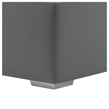 Postel s roštem ELZA šedá, 180x200 cm 4