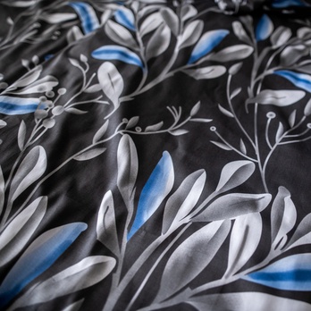 Povlečení EMA BLANCHE černá, 70x90 a 140x200 cm 6