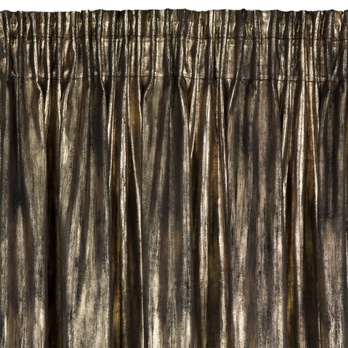 Závěs  EMILA 2 černá/zlatá, 140x270 cm 4