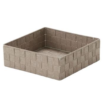 Sada úložných boxů EMMELINE hnědá, sada 4 ks 3