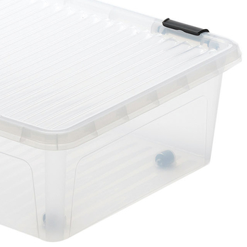 Úložný box EMORY transparentní, objem 24 l 1