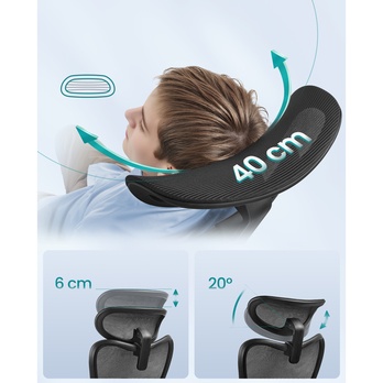 Kancelářská židle ERGO černá 5