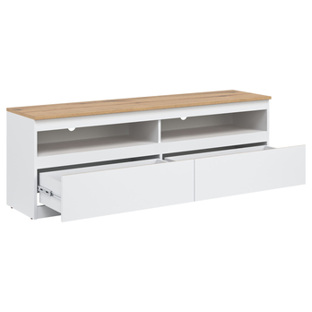 TV komoda ERNIE RM01 dub evoke/bílá 4