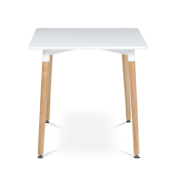 Jídelní stůl ERVIN přírodní/bílá, šířka 120 cm 1