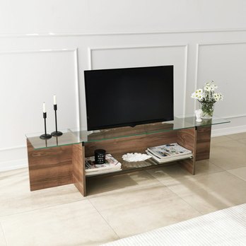 TV komoda  ESCAPE tmavý ořech 3