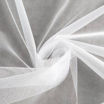 Záclona ESEL bílá, 350x150 cm, zavěšení kroužky 5