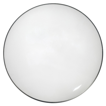 Stropní svítidlo ESLA bílá/stříbrná, průměr 25 cm 1