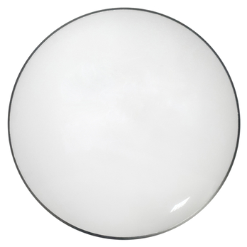 Stropní svítidlo ESLA bílá/stříbrná, průměr 30 cm 1