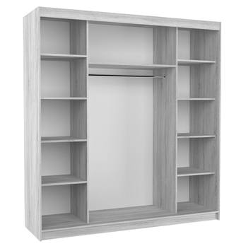 Šatní skříň ESMA černá 2