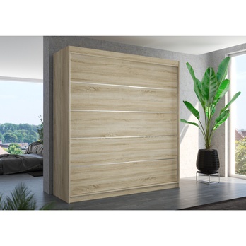 Šatní skříň ESMA dub sonoma 1