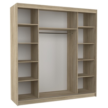 Šatní skříň ESMA dub sonoma 2