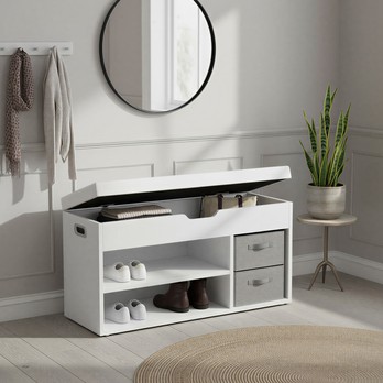 Botníková lavice ESPO 2 bílá 1