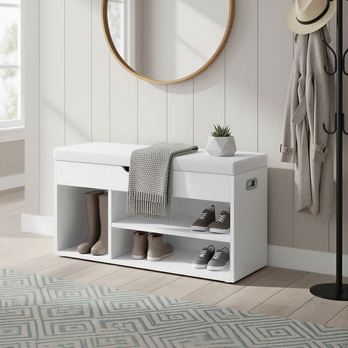 Botníková lavice ESPO 2 bílá 3