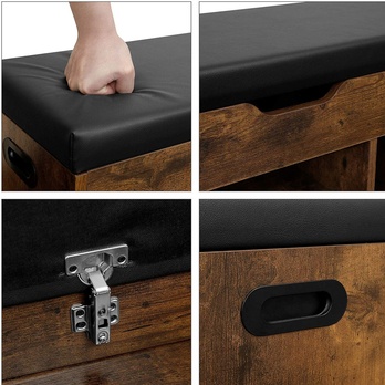 Botníková lavice ESPO 2 hnědá/černá 5