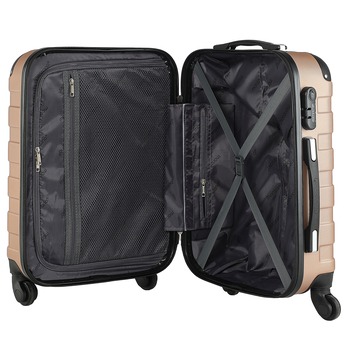 Sada cestovních kufrů ESSENTIAL šampaň, 4 ks 7