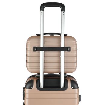 Sada cestovních kufrů ESSENTIAL šampaň, 4 ks 8