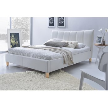 Postel ESTEFANIA bílá, 160x200 cm 1