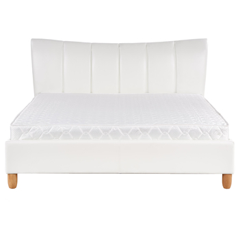 Postel ESTEFANIA bílá, 160x200 cm 3