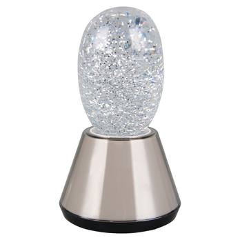 Stolní lampa ESTELLA 2 šedá/průhledná 6
