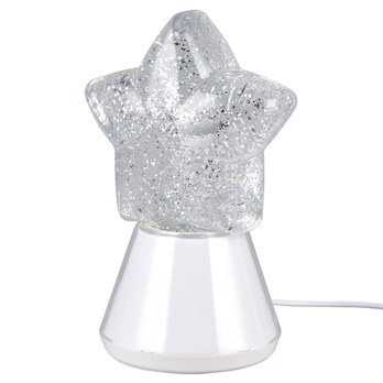 Stolní lampa ESTELLA bílá/průhledná 3